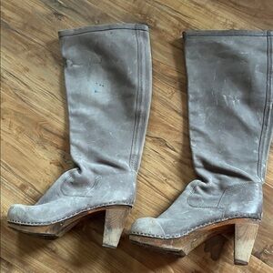Sanita leather boots